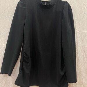 Motherhood Maternity long sleeve black top